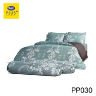 Satin Plus ใหม่ นุ่มมาก ชุดเซ็ท ผ้าปูที่นอน3.5 ฟุต (3 ชิ้น) + ผ้านวม 60"x80" พิมพ์ลาย New Collection