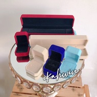 Velvet ring box/ Bracelet box/ Jewellery box/kotak cincin baldu/Kotak gelang baldu
