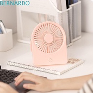 BERNARDO Small USB Desk Fan, Foldable Colorful Personal Table Fan, Easy To Carry Lightweight Durable Portable Table Cooling Fan Hand Hold