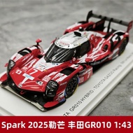 SPARK 2025 Le Man Toyota GR010 GAZOO Fleet Resin Model 1: 43