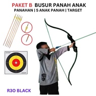 Busur Panah Anak Sd Set Komplit Original Lengkap Pemula | Panahan Anak Sd Set Komplit Original Terba