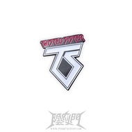 Twisted Sister Foreign Imported Metal Badge Badge Brooch Alternative Personality Accessories Heavy M