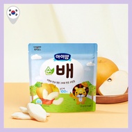 [Ildong Foodis] Iam Freeze-Dried Fruit Chips Pear 15g x 5 Packs Healthy Baby Snack