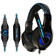Somic G95 Gaming Headset USB 3.5mm Gaming Headphones Blue LED light for PC phone Headphones