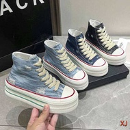 Giày vải Jean cao cổ buộc dây QCCC (fullbox) TQ29