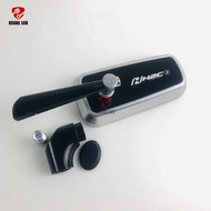 Gương xe máy h2c mới hình chụp thực tế gắn được tất cả các xe gương bên trái kiếng h2c chân ngắn giá
