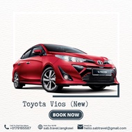 Langkawi Car Rental |Toyota Vios Baharu