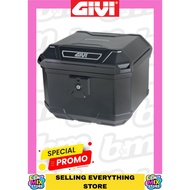 GIVI TOP BOX 37L ABS PLASTIC ULTIMO MONOLOCK ( BLACK ) *U37N SPECIAL PROMO CLEAR STOCK