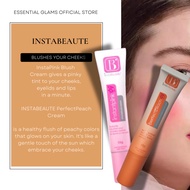 ORIGINAL INSTABEAUTE INSTA PINK CREAM AND PERFECTPEACH CREAM BLUSH FOR CHEEKS LIPS AND EYELIDS
