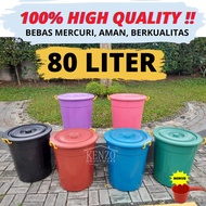 Ember 80 Liter Plastik Warna HITAM / Gentong bak air EMBER Mandi BESAR - Pink Candy