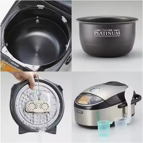 # For Zojirushi NP-NWC10XB 5.5-Cup Pressure Induction Heating Rice Cooker And Warmer (Stainless Blac