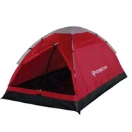 MERAH TENDA Forester Nova Tent - 2P Capacity Tent - Red