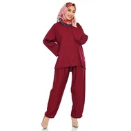 viral Daily Set Wanita Pajamas Polos Wanita | One Set Wanita Korean