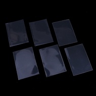 50pcsset Transparent Color 6691mm  card sleeves card protector holder for mtg yugioh pokemon cards