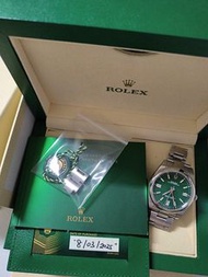 Rolex Oyster Perpetual 124300綠面勞力士手錶