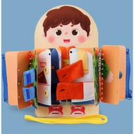 Multi-layer Montessori Busy Board Toys - educational toys - Montessori Character Children's Busy Boo