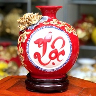 Lucky and Loc Suction Vase 18cm 22cm High High Quality Bat Trang Ceramics in All Colors According to