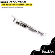 Uni Jetstream Refill 1.0mm SXR-C1 For Refill Jetstream SXN-150-10 Black Blue Red