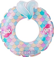 Disney Princess Disney Ariel Outdoor Inflatable Swim Ring, Pool Floats,Water Fun Summer Beach Toy fo
