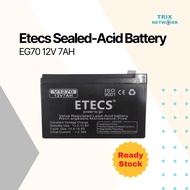 EG70 12V 7AH - Etecs Sealed-Acid Battery