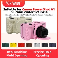 Soft Silicone Case For Canon PowerShot V1 TPU Bag Body Cover PowerShot V1 Protective Skin Cover Casi