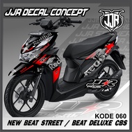 STIKER DECAL NEW BEAT STREET 2020-2023 NEW BEAT STREET/ NEW BEAT DELUXE CBS KODE 060