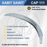 100% Original Cap 111 Sabit Sawit | 111 Mata Sabit | Triple 111 | 111 Pisau Sabit Untuk Pokok Sawit