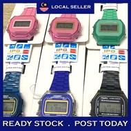 (Malaysia 2 years warranty) CASIO_ Illuminator Stainless Steel Women Ladies Kid Watch Jam Tangan Wan