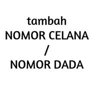 ADD PANTS OR CHEST NUMBER FOR NAMESET