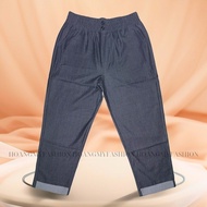 Quần baggy jean lụa nữ 9 tấc giấy lụa thái xịn mịn dáng quần 9 tấc ống nhỏ thời trang hot