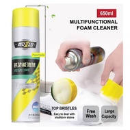 Multi-functional Foam Cleaner 650ML Fragrance Lemon Cleaner Deeply Clean Antibacterial Cuci Kasut Cu