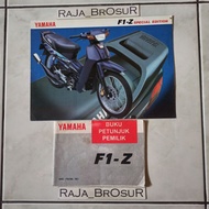 Yamaha F1-Z F1Z 2-stroke old-school leaflet brochure instruction book 1Z 2-stroke 1996 Special Editi