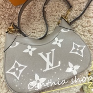 LV LOUIS VUITTON M46112/晶片斑鳩灰BAGATELLE 兩用包 肩背包 手提包