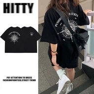 HITTY Stylish Tshirt woman t shirt oversize korean style woman baju wanita baggy shirt woman Compass