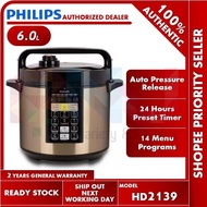 Philips 6.0L Auto Pressure Release Pressure Cooker HD2139 (HD2139/62)