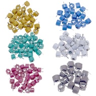 50pcs/lot 6mm Trimmer Variable Ceramic Capacitor 5PF 10PF 20PF 30PF 40PF 50PF 60PF 70PF 120PF Adjust
