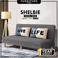Furniture.Farm : Shelbie Durable 2 /3 /4 Seater Foldable Sofa Bed / Sofa Lipat /sofa bed / Sofa Murah &amp; Berkualiti