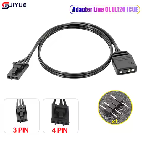 Adapter Cable For Corsair RGB To Standard ARGB 4Pin 3Pin Adapter Connector Pirate Ship Controller Ad