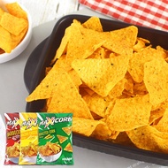 Indonesia Imported Snacks Max MAXICORN Cheese Barbecue Original Corn Chips Triangle Potato Chips Foo