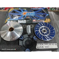 🇮🇹SUN RACING SPIRIT CVT PULLEY SET CLICK 125i V1 V2 V3/CLICK 150i TAIWAN PLUG AND PLAY(NOT RS8)