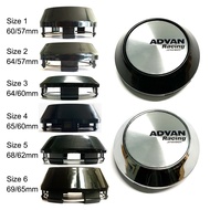 4pc 60/64/65/68/69MM ADVAN Racing  Car Modified Wheel Center Cover Rim Hub Cap for Advan  Wheel