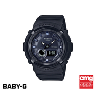 CASIO นาฬิกาข้อมือผู้หญิง BABY-G รุ่น BGA-280-1ADR วัสดุเรซิ่น สีดำ