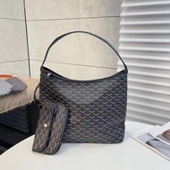 GOYARD กระเป๋ากระเป๋าเด็กผู้หญิงวิทยาลัยกระเป๋าเอกสารเกาหลีแบบพกพากระเป๋ารักแร้ความจุมากกระเป๋าสะพายไหล่ดีไซน์เฉพาะ