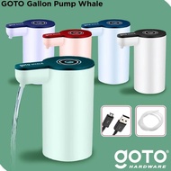 [Original] Goto Whale Pompa Galon Elektrik Pencetan Air Minum Otomatis Murah Dispenser Tanpa Pipa Te