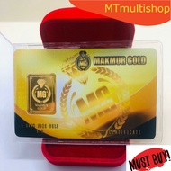 EMAS WAFER BAR MAKMUR GOLD 5gram 999 24k..