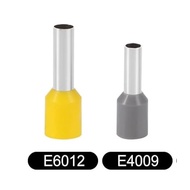 10PCS Tubular Crimp Terminals Electrical Wire Cable Connectors E4009 E6012 Insulated Ferrules