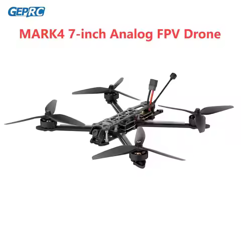 GEPRC MARK4 7-inch Analog FPV Drone RAD 5.8G 1.6W Caddx H1 E2806.5 1350KV FPV TBS Nano RX ELRS 2.4 Q