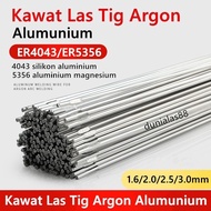 KAWAT LAS TIG ALUMUNIUM ER4043 ER5356 ER 4043 5356 1.6MM 2.5MM 3.0MM - FAYRESS STORE