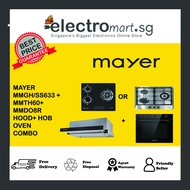 MAYER  MMGH/SS633 + MMBCH900I+ MMDO8R HOOD+ HOB OVEN COMBO