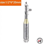 Mũi cắt CNC gỗ xoắn ARDEN dao phay 2 me khoan plywood TCT 6mm 8mm AK47-4 MCCNC-X-AD